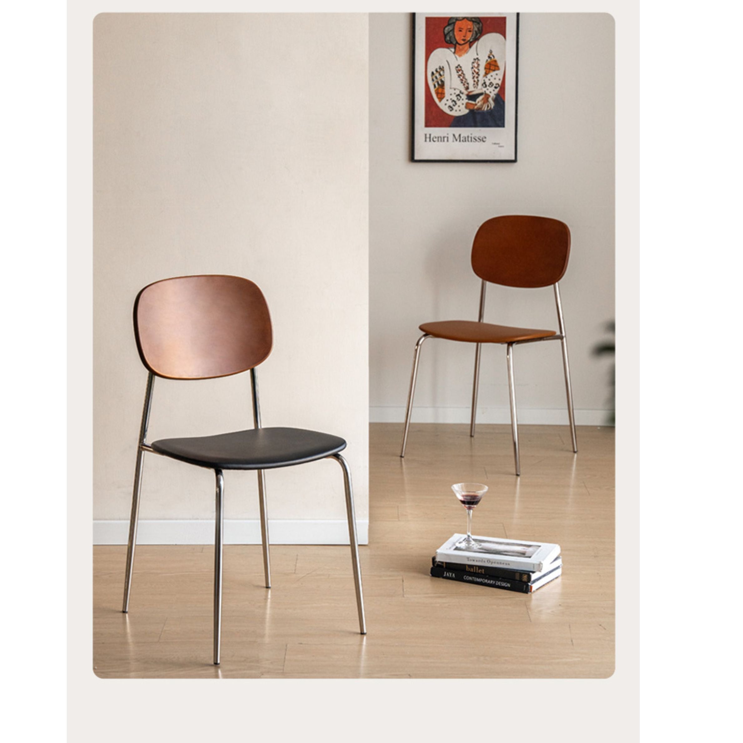 Beech Solid Wood Middle-Ancient Style Dining Chair