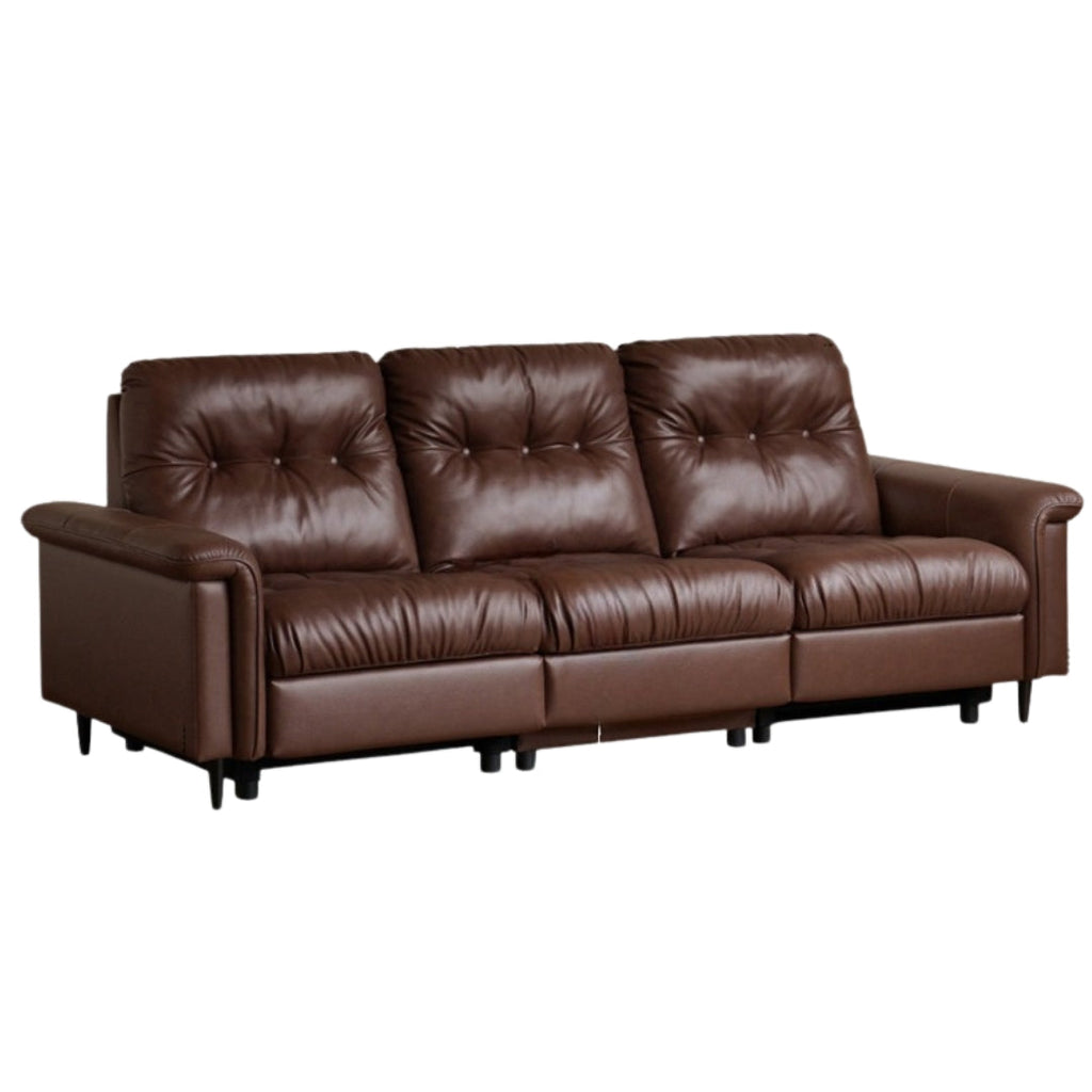 Leather French Retro Sofa