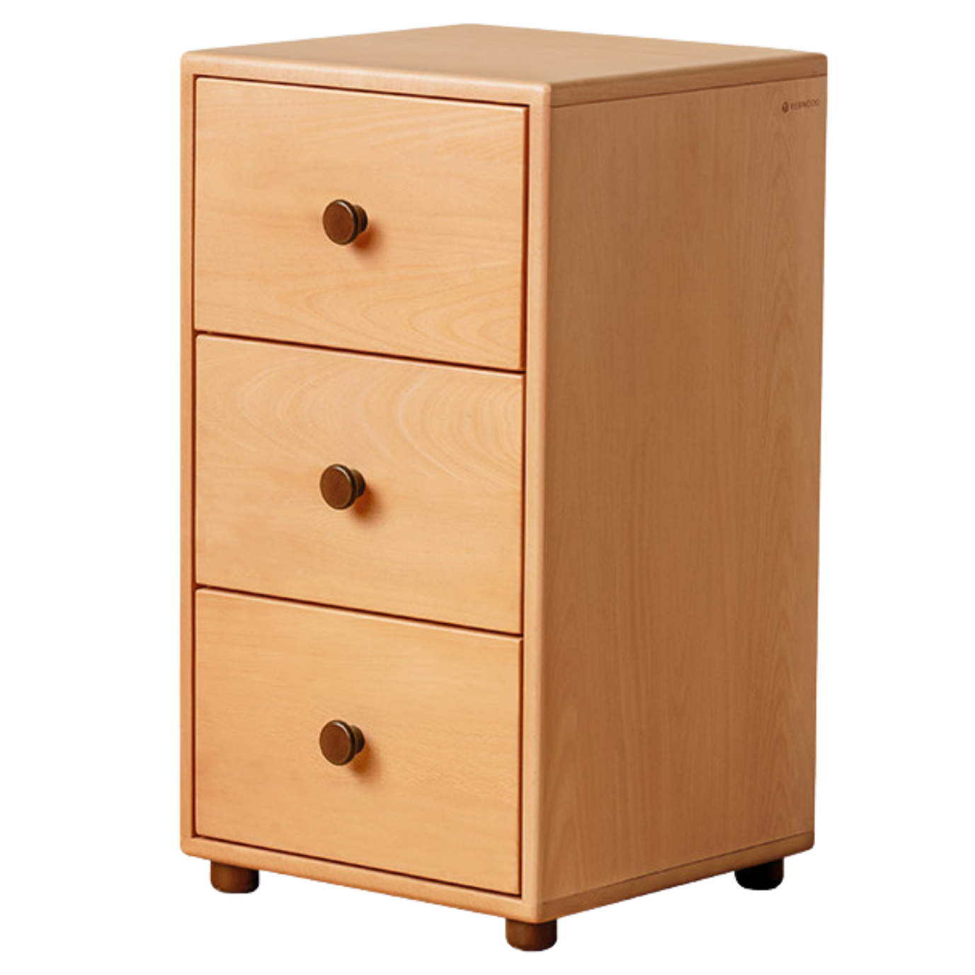 Beech Solid Wood Children's Bucket Cabinet
