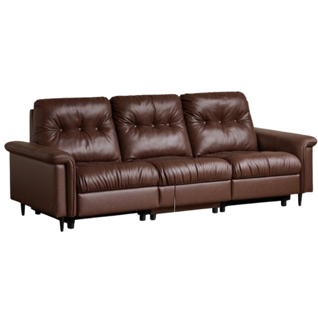 Leather French Retro Sofa