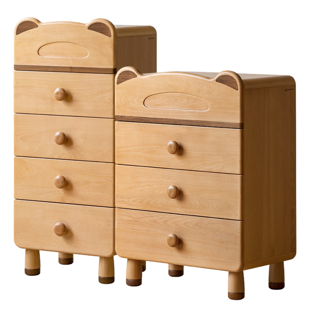 Beech Solid Wood Childrens Drawer