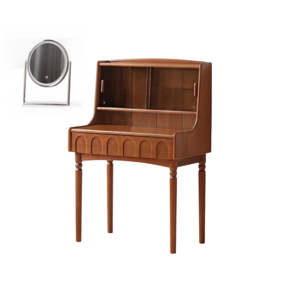 Poplar Solid Wood Multifunctional Makeup Table