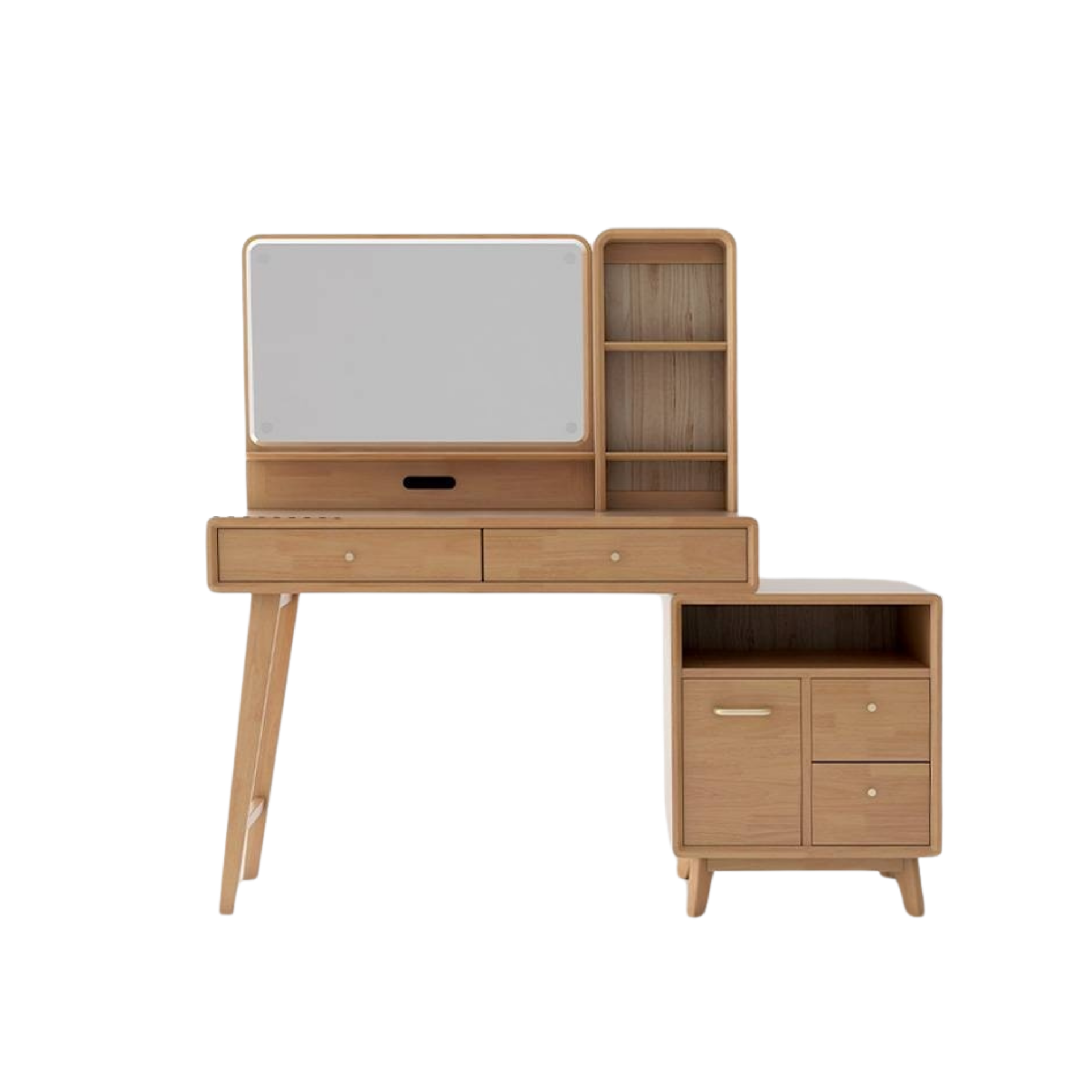 Oak solid wood Dressing Table Telescopic -USA