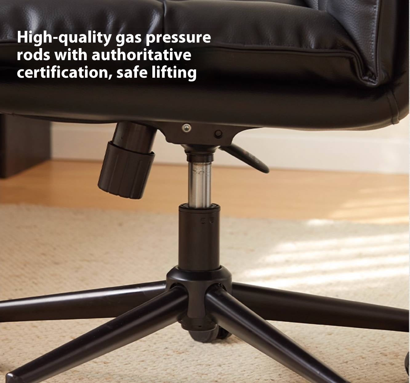 Leather Modern Simple Rotating Office Chair