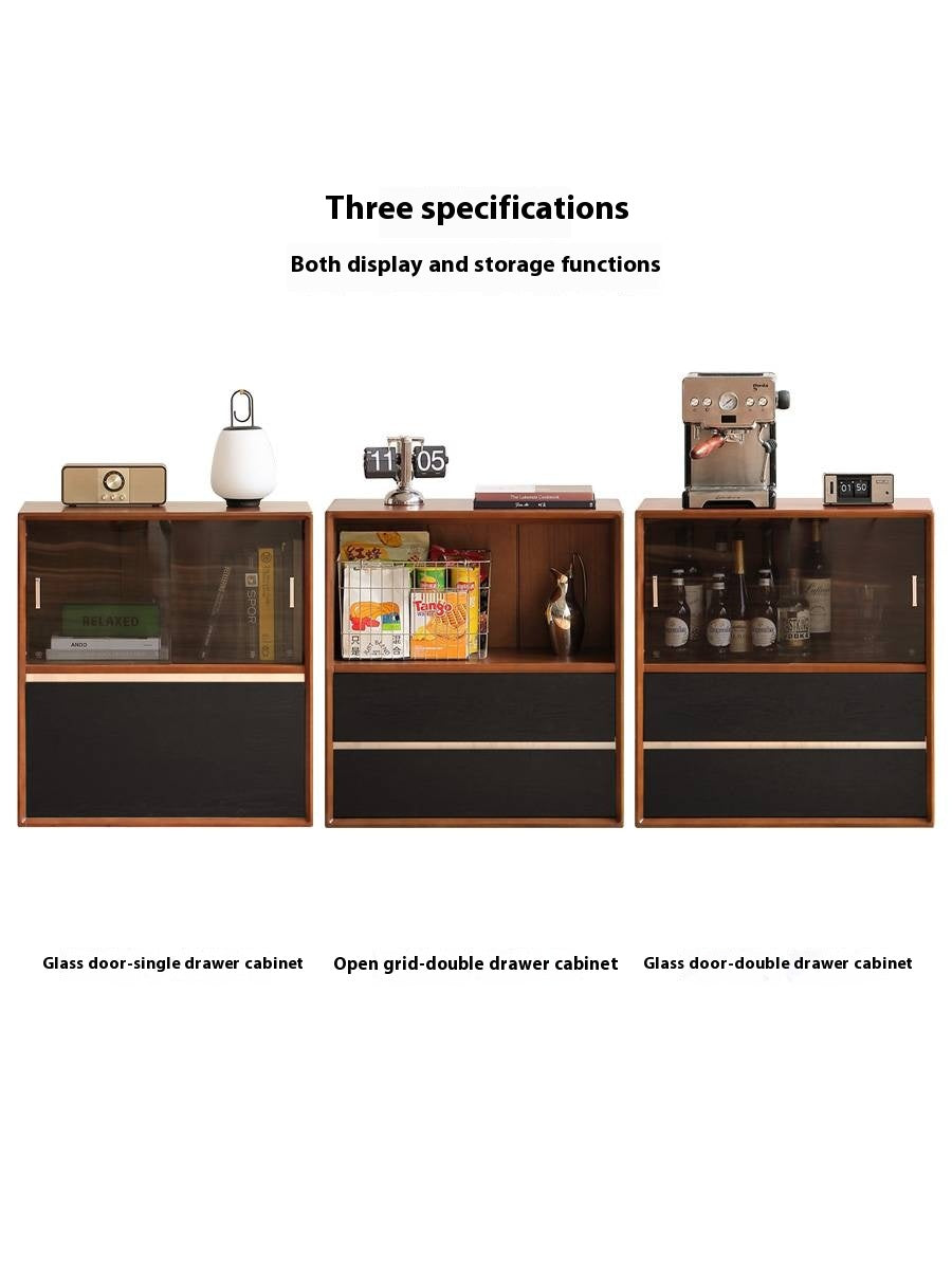 Poplar Solid Wood Ancient Style Bookcase