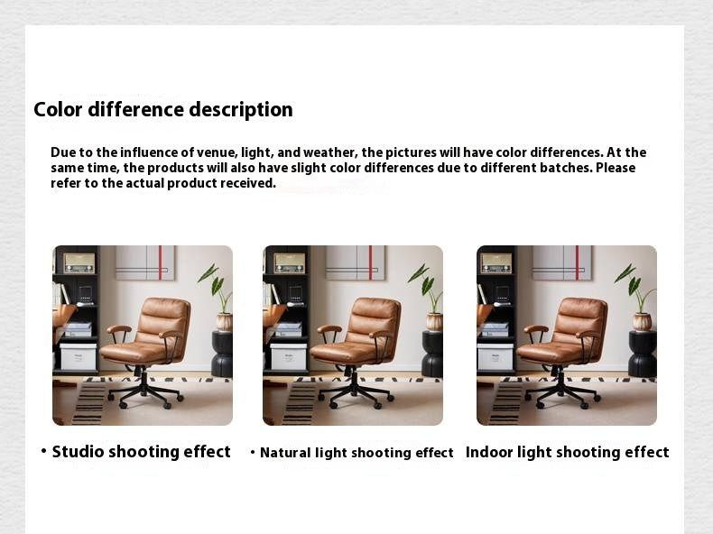 Leather Computer Chair Office Chair