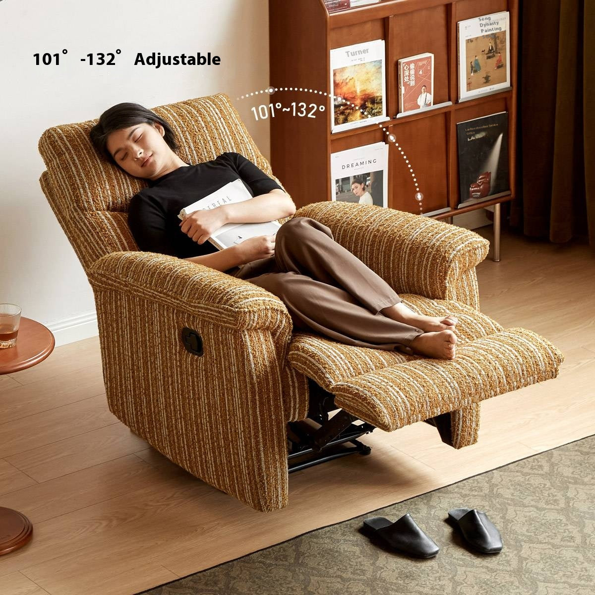 Fabric Modern Style Armchair