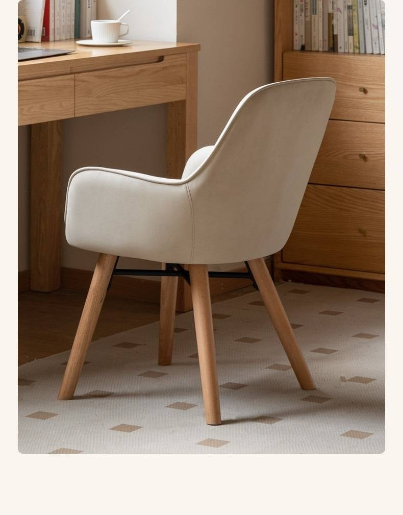 Beech Solid Wood Soft Comfortable Armchair