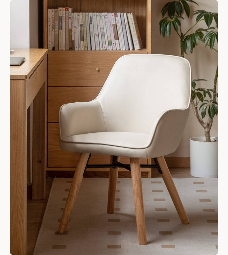 Beech Solid Wood Soft Comfortable Armchair