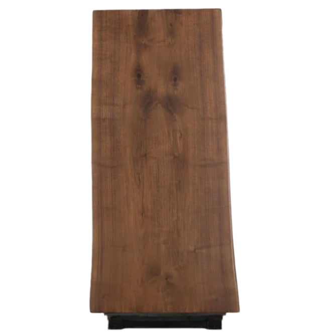 Black Walnut Solid Wood Wabi Sabi Style Coffee Table