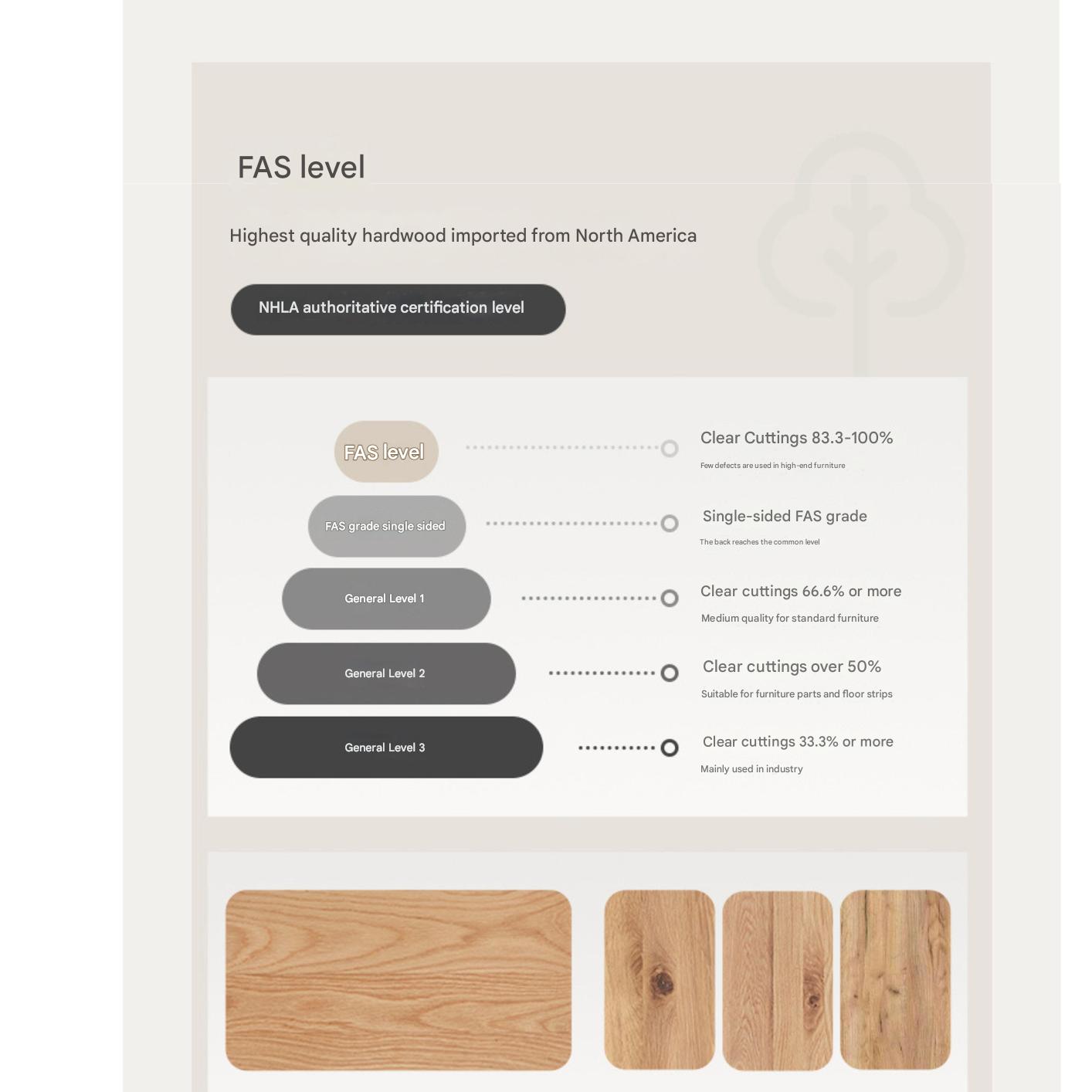 Oak Solid Wood Modern Rocking Chair