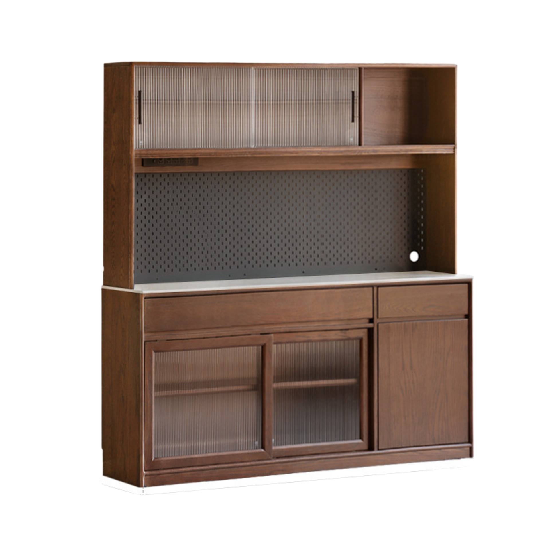 Oak Solid Wood Sideboard Cabinet