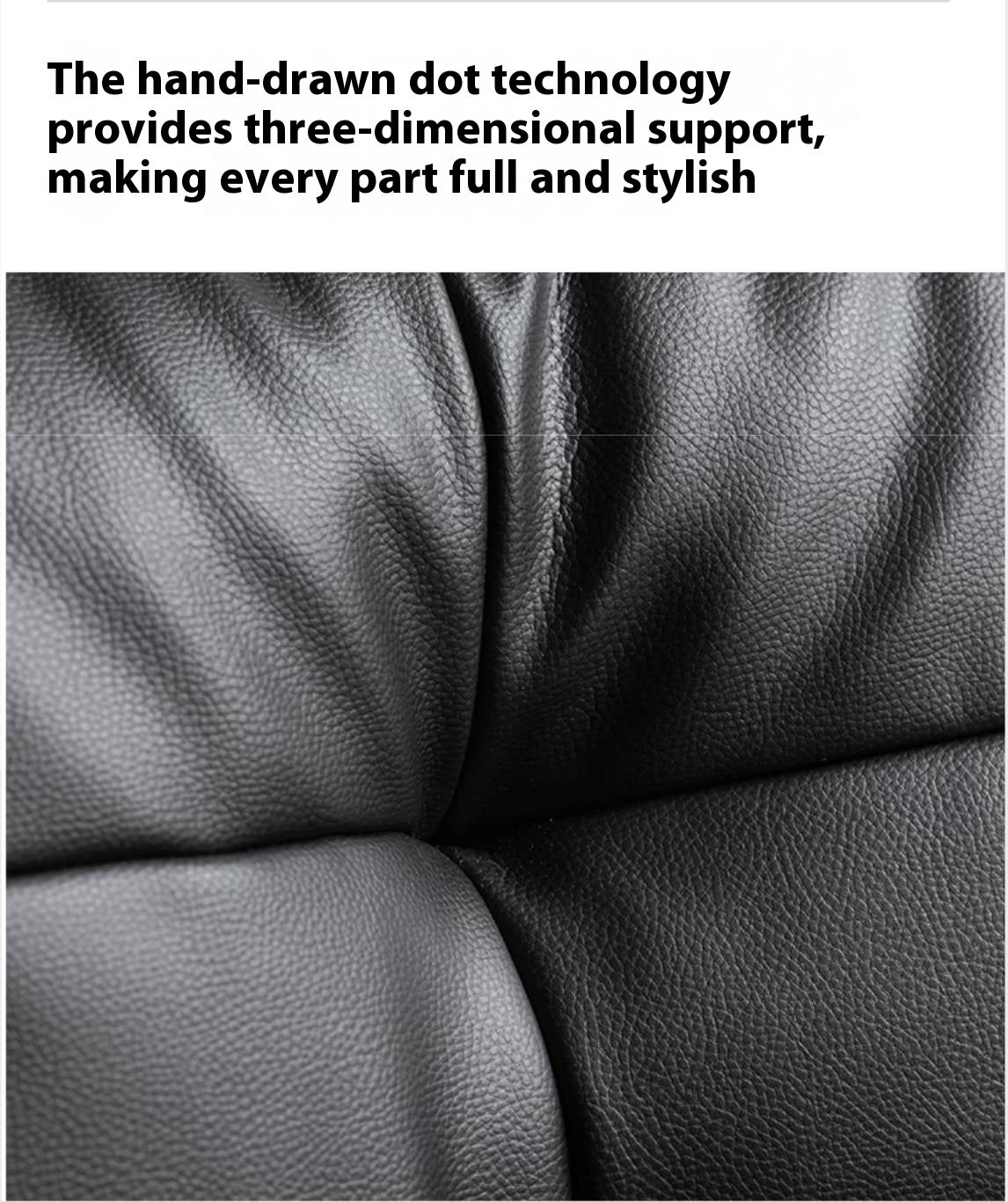 Leather Modern Style Sofa