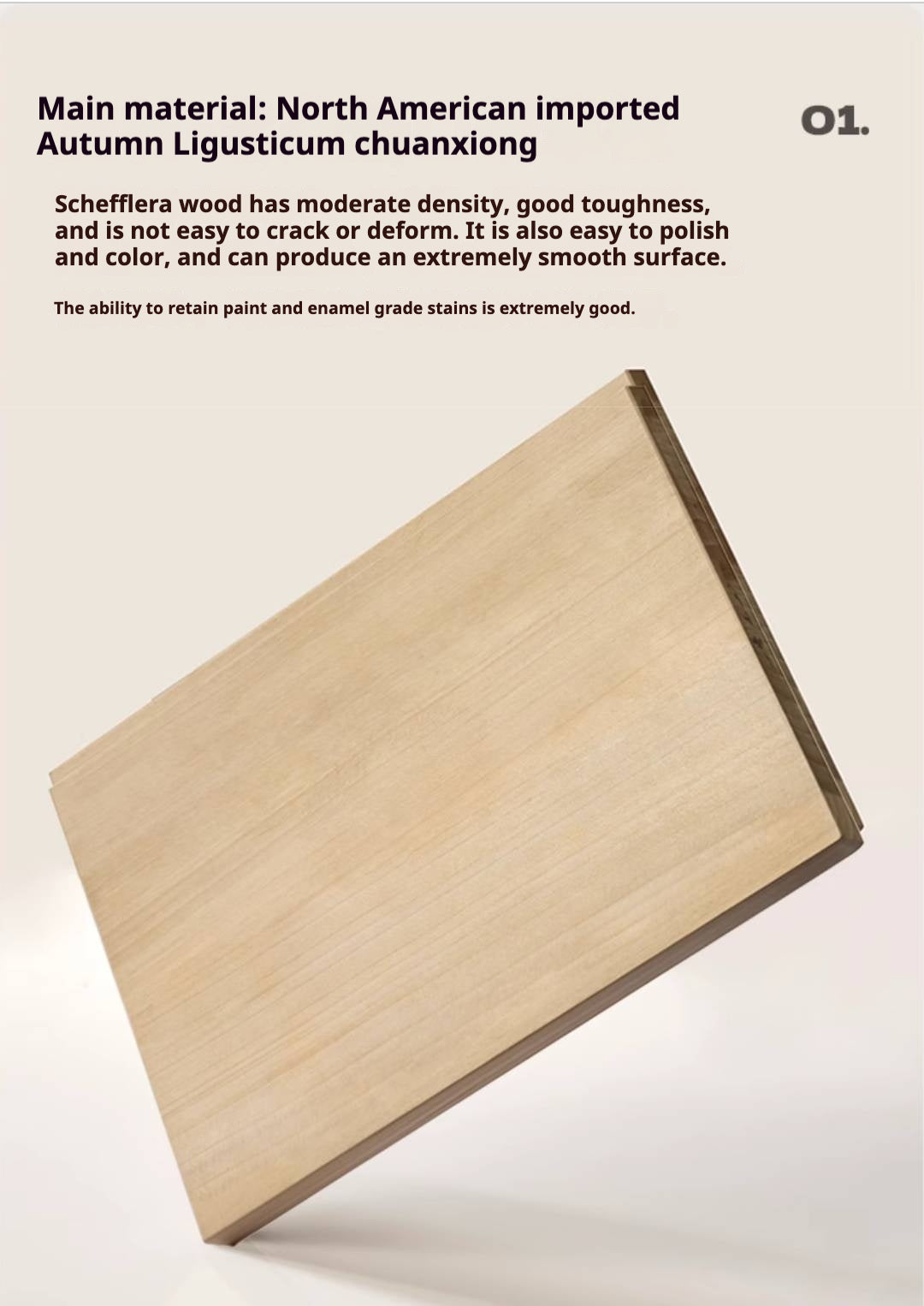 Poplar Solid Wood Middle Ages Side Cabinet