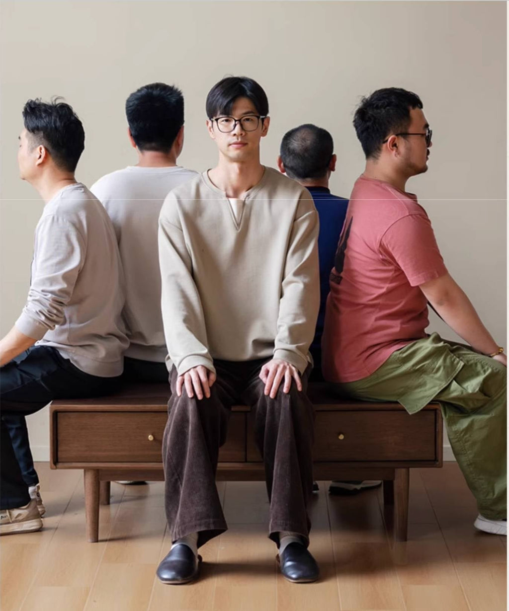 Black Walnut Solid Wood Coffee Table