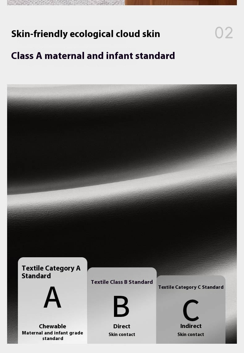 Ash Solid Wood Sofa Chair Fabric Back