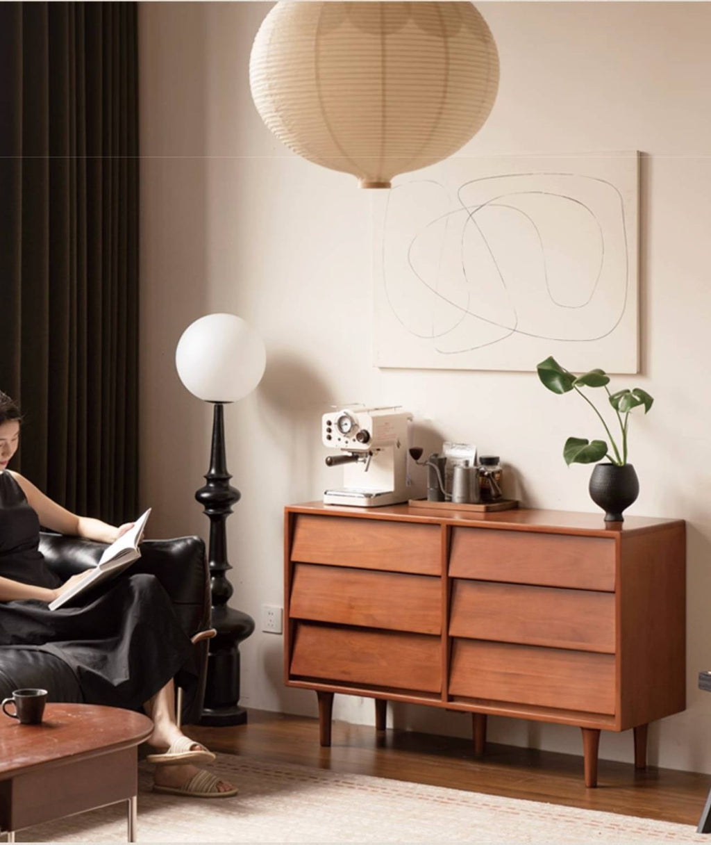 Poplar Solid Wood Middle Ancient Style Drawer