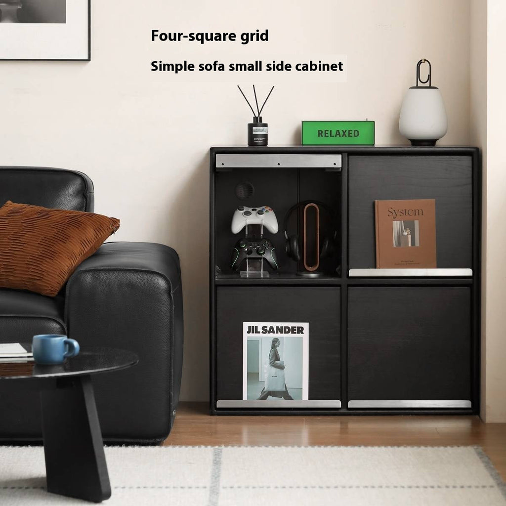 Oak Solid Wood Bauhaus Bookcase Module Combination