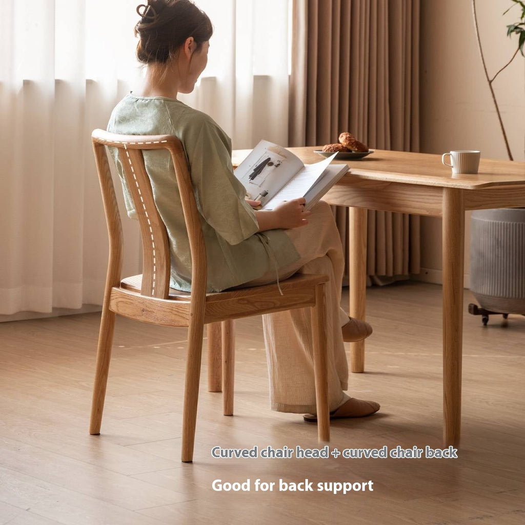 Oak Solid Wood New Chinese Style Dining Chair