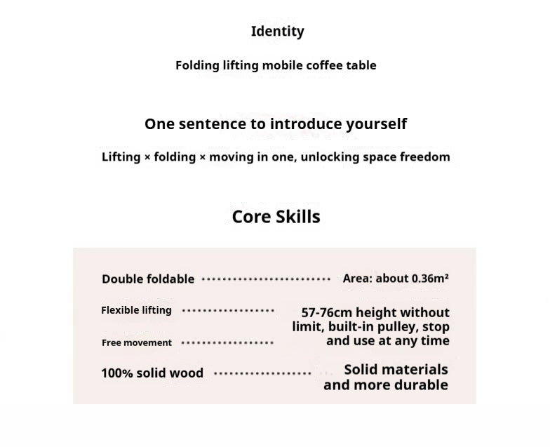 Black Walnut Solid Wood Wabi-Sabi Style Tea Table