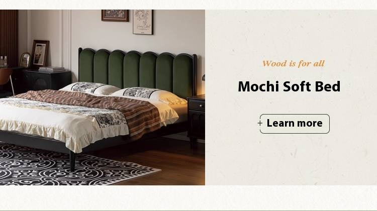 Cherry, Oak Solid Wood French Retro Nightstand