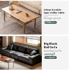 Oak, Ash Solid Wood Modern Skeleton Line TV Cabinet