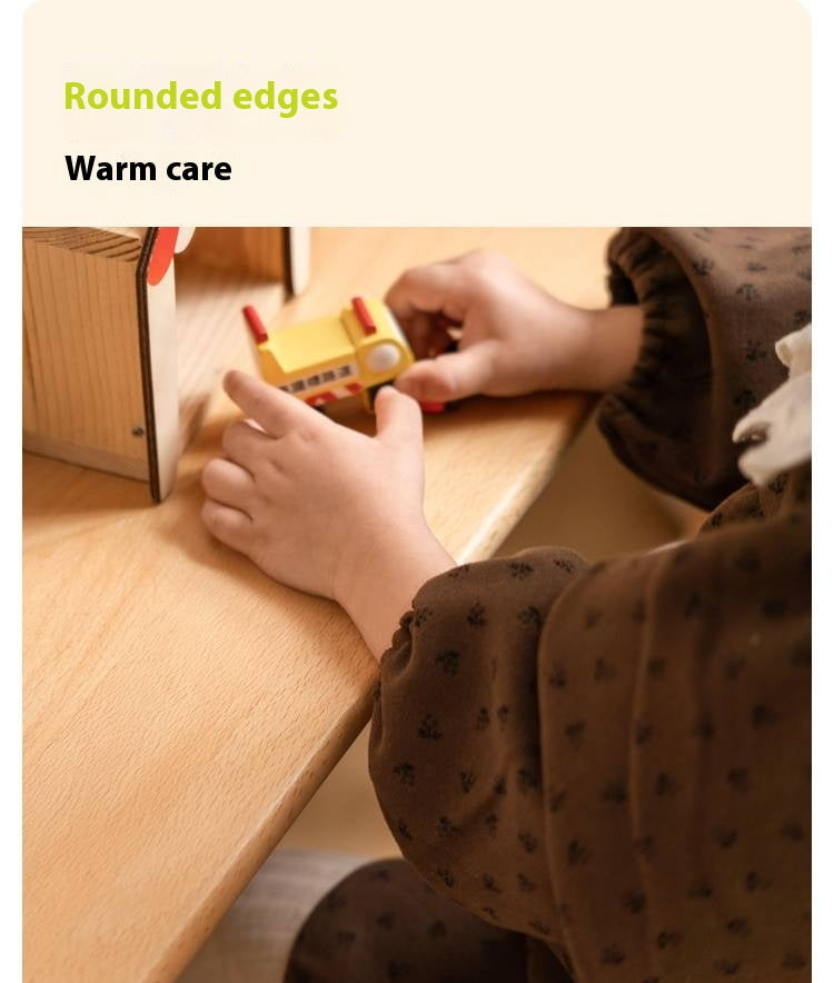 Beech Solid Wood Children's Learning Desk.