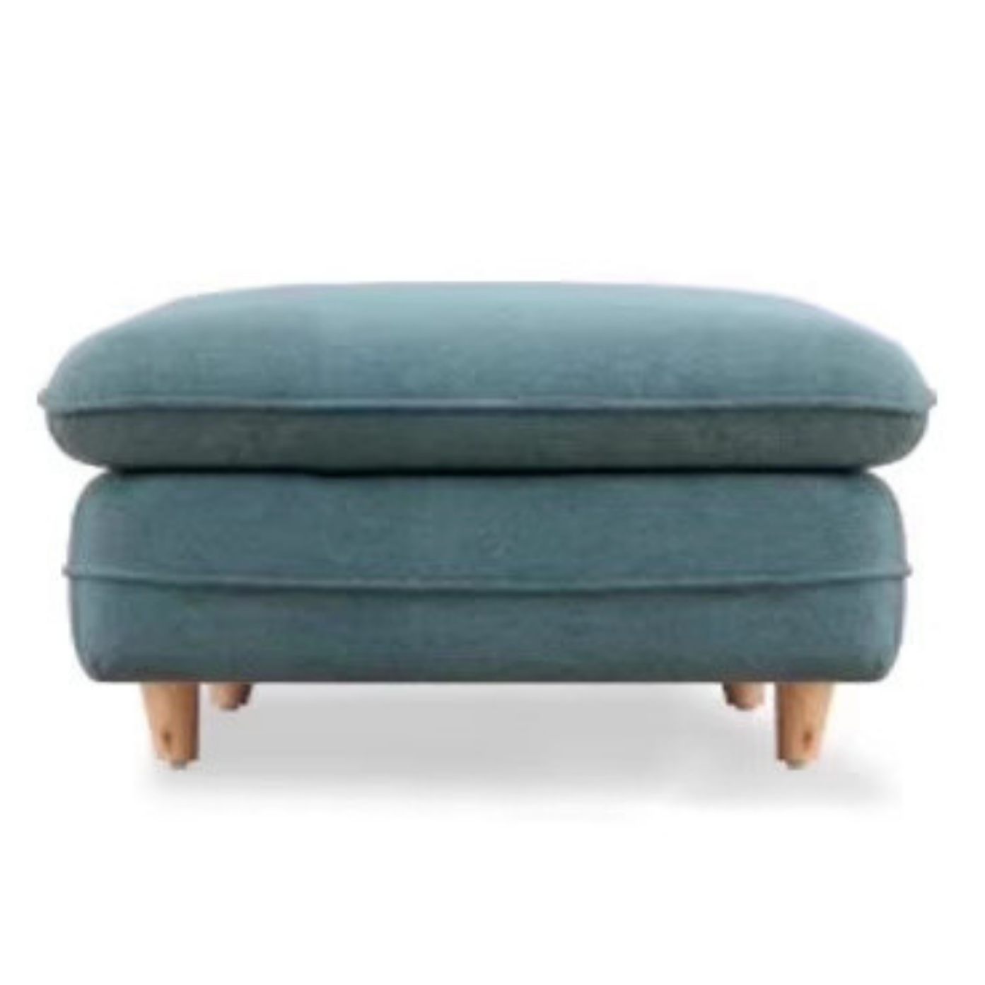 Fabric Wooden Modern Sofa Footstool