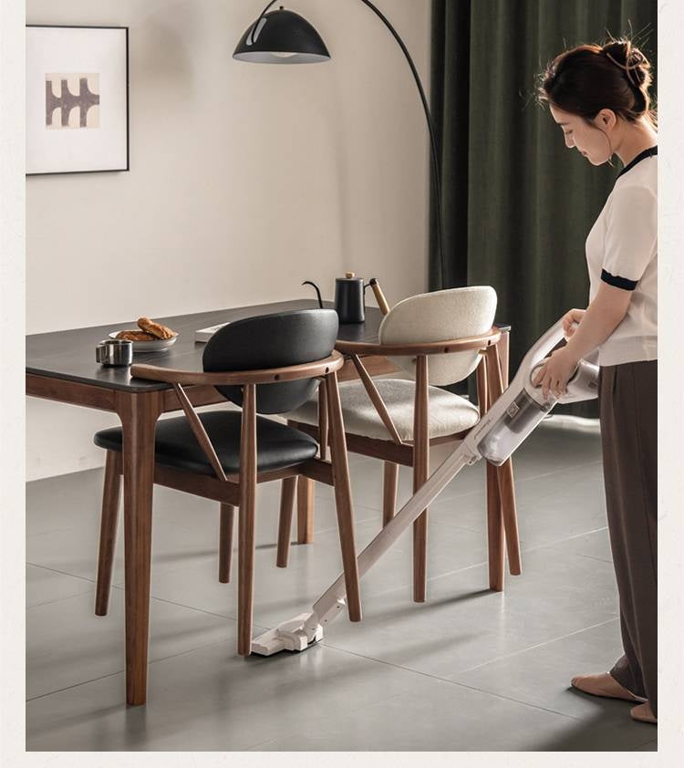 Solid Golden Sandalwood Dining Armchair