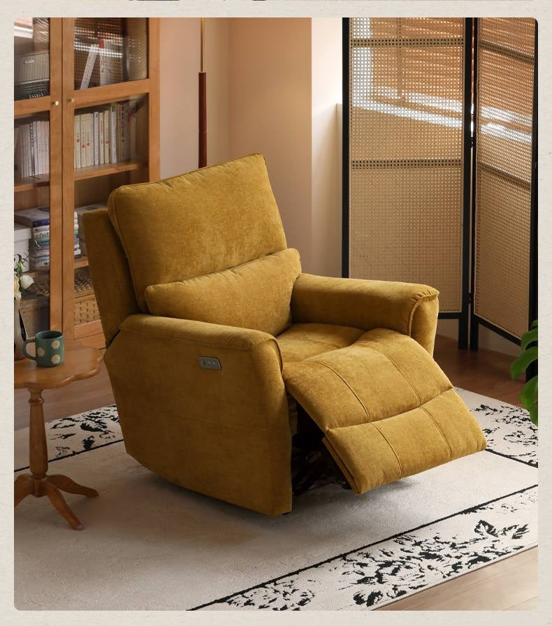 Fabric Lounge Electric Rocking Armchair