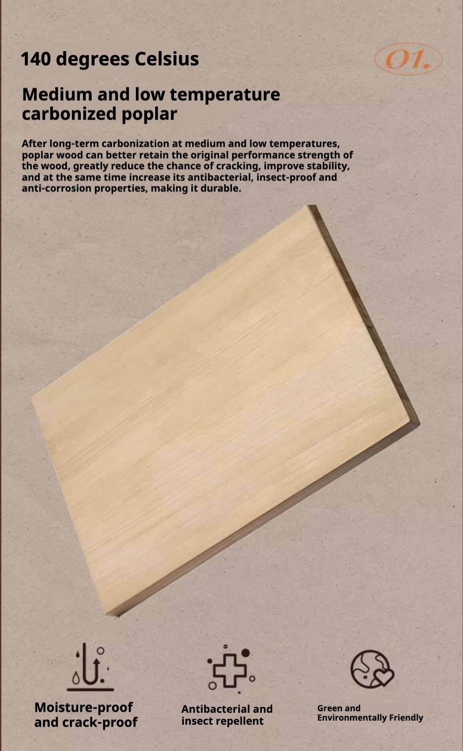 Poplar Solid Wood American Retro Shoe Cabinet