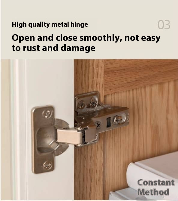 Oak Solid Wood Bookcase Storage Style Floor High