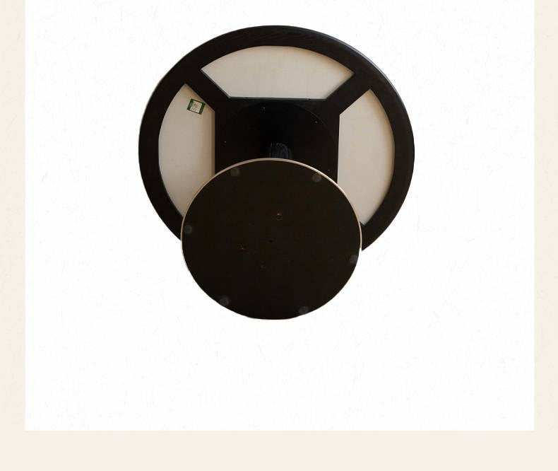 Oak Solid Wood Bauhaus Rock Plate Dining Table