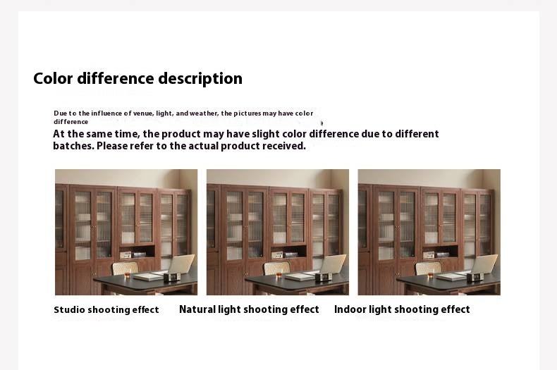 Solid Rubberwood, Oak Solid Wood Modern Bookcase