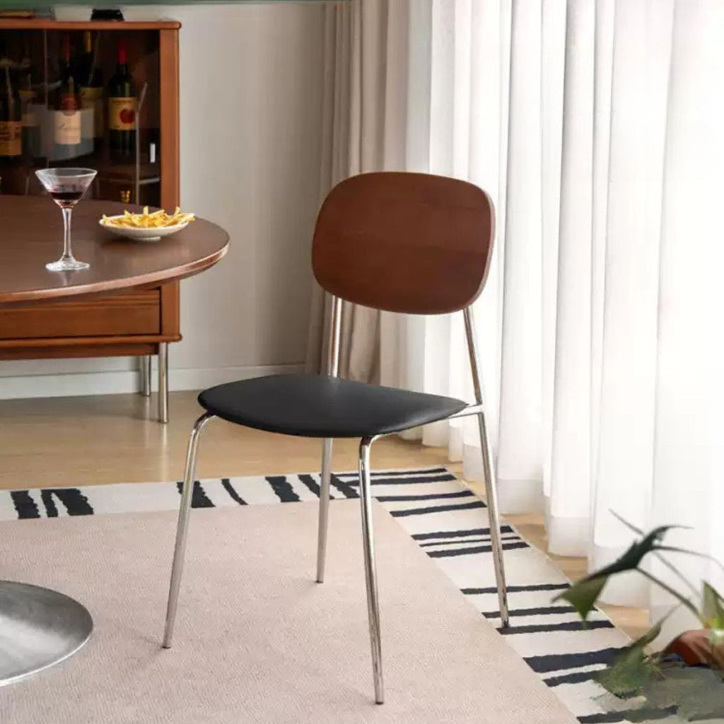 Beech Solid Wood Middle-Ancient Style Dining Chair