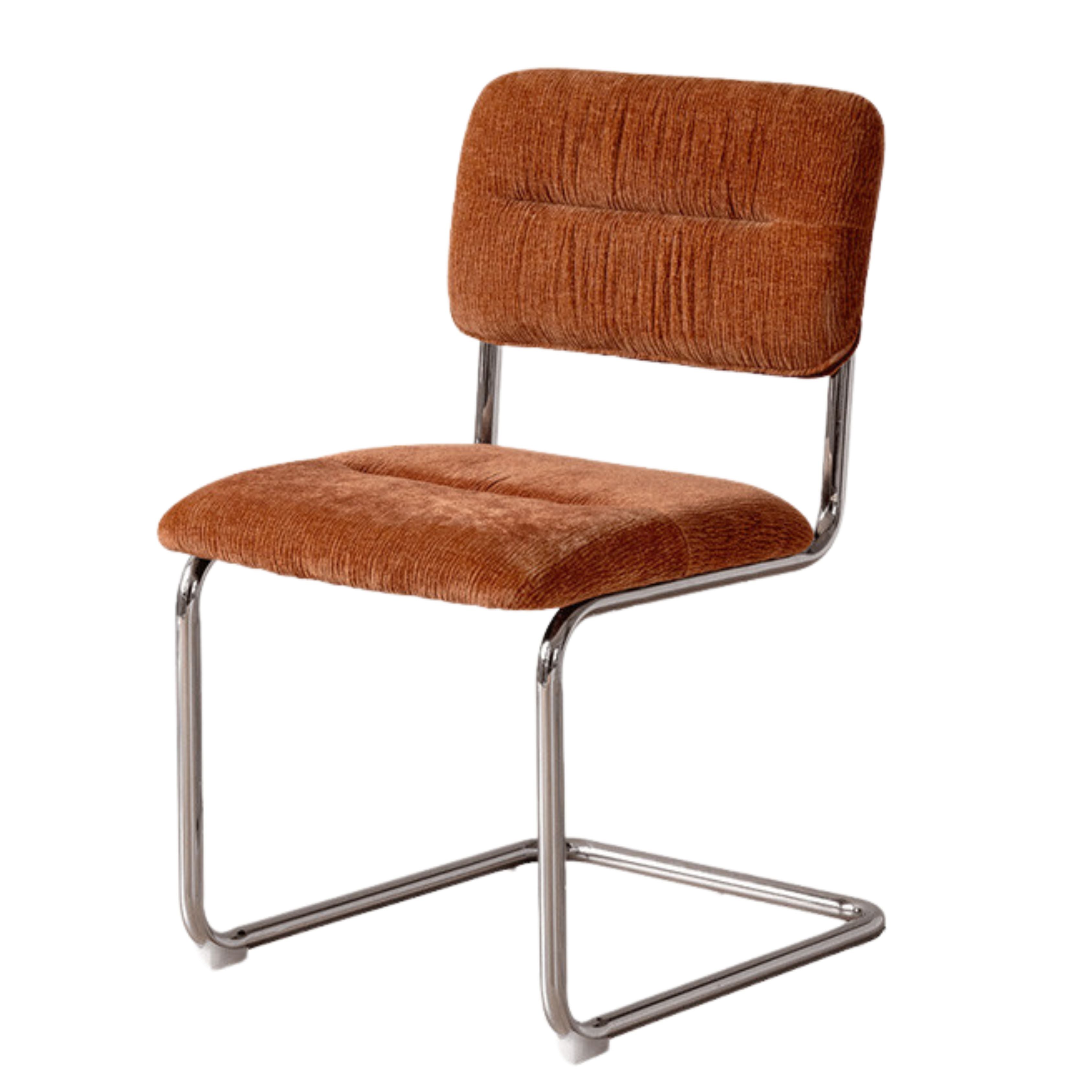 Iron Suspended Dining Soft Dining Chair