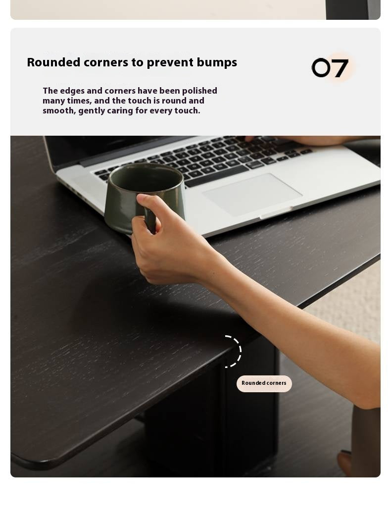 Oak Solid Wood Elevating Coffee Table