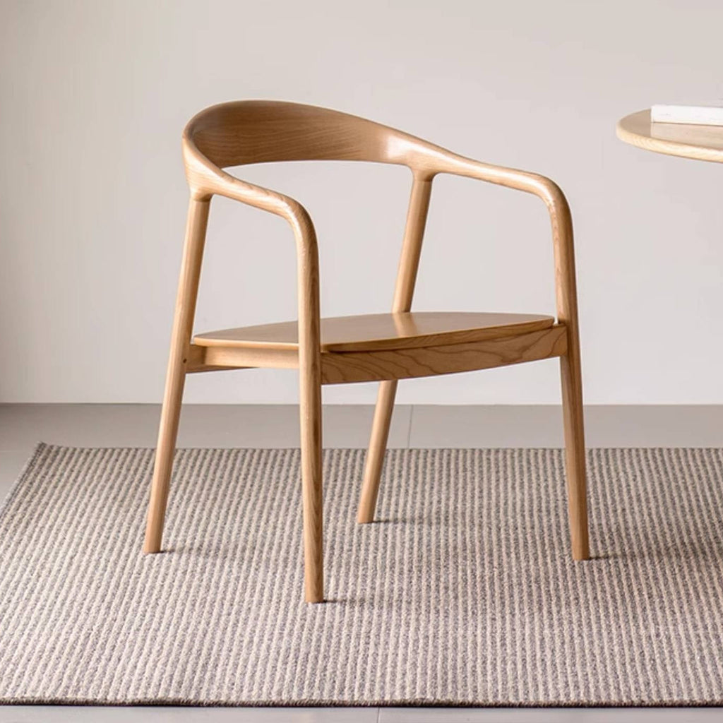 Ash Solid Wood Leisure Armchair