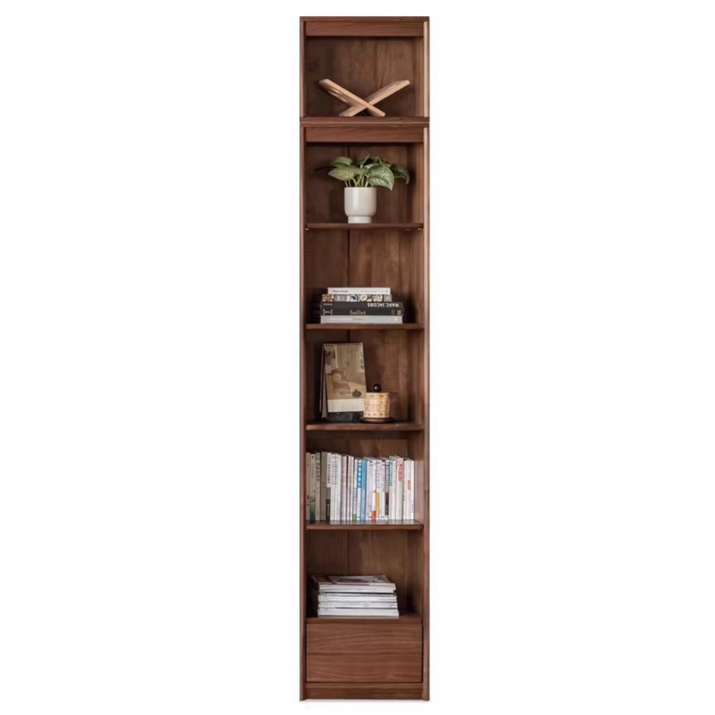 Black Walnut Solid Wood Bookshelf -USA