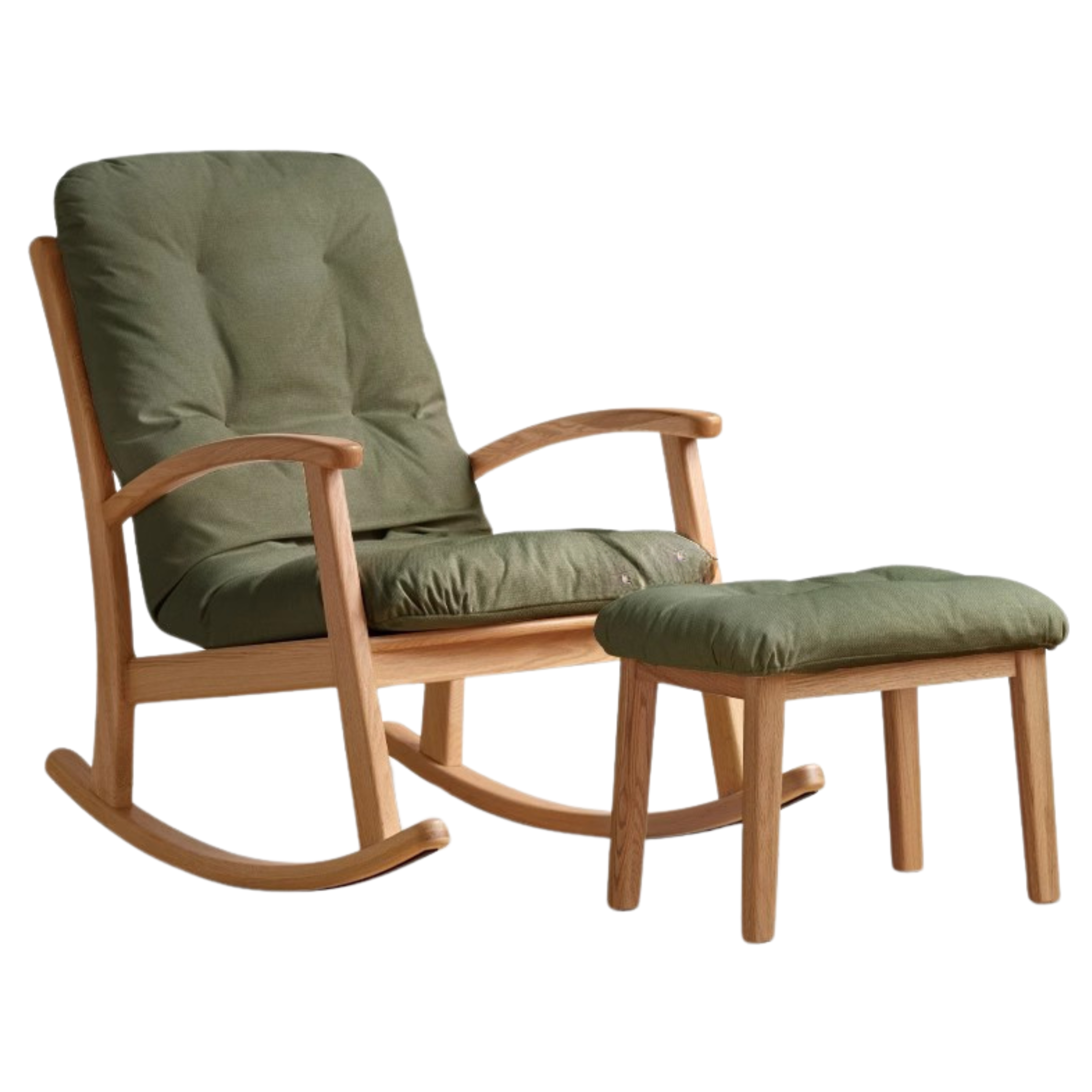 Oak Solid Wood Rocking Chair
