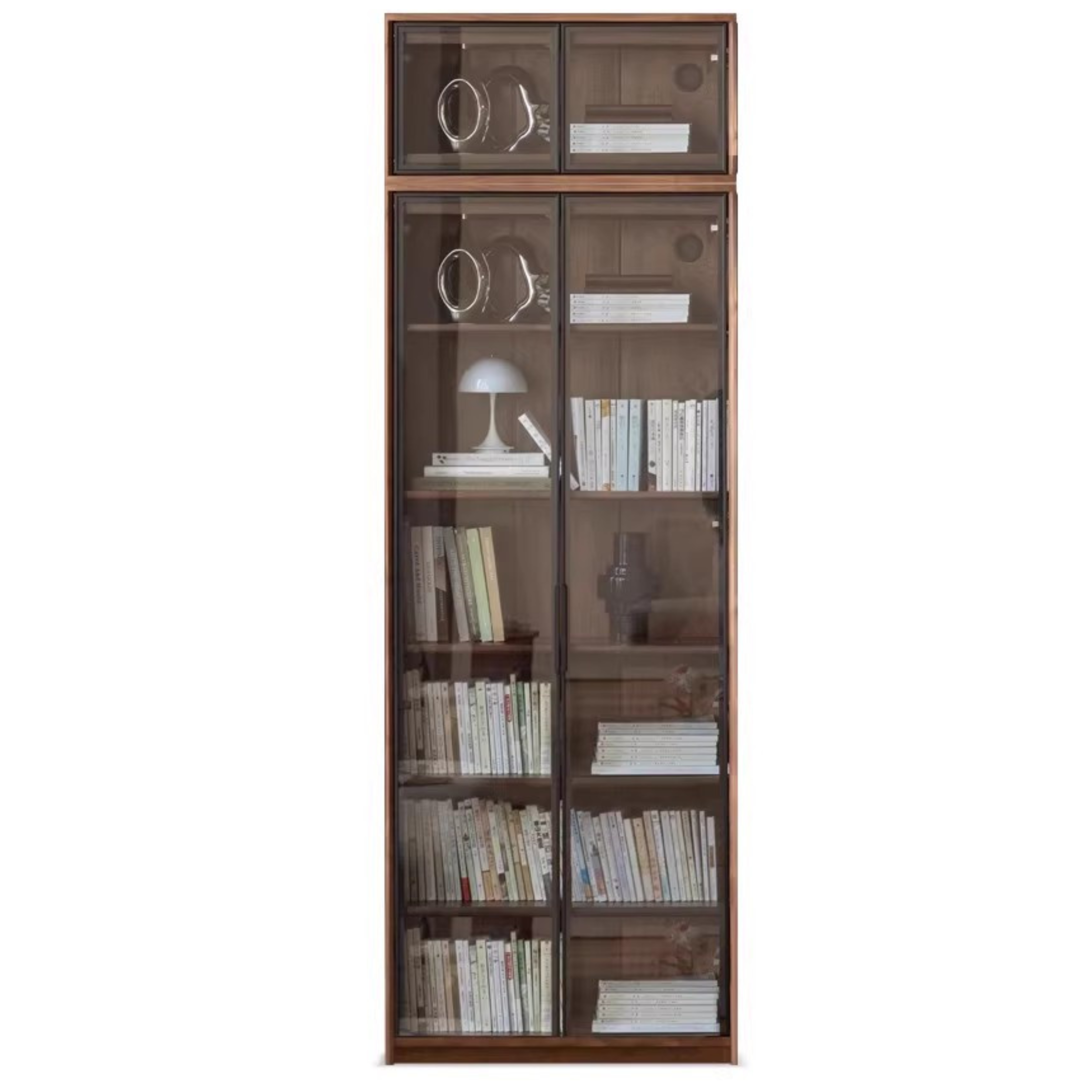 Black Walnut Solid Wood Bookshelf -USA