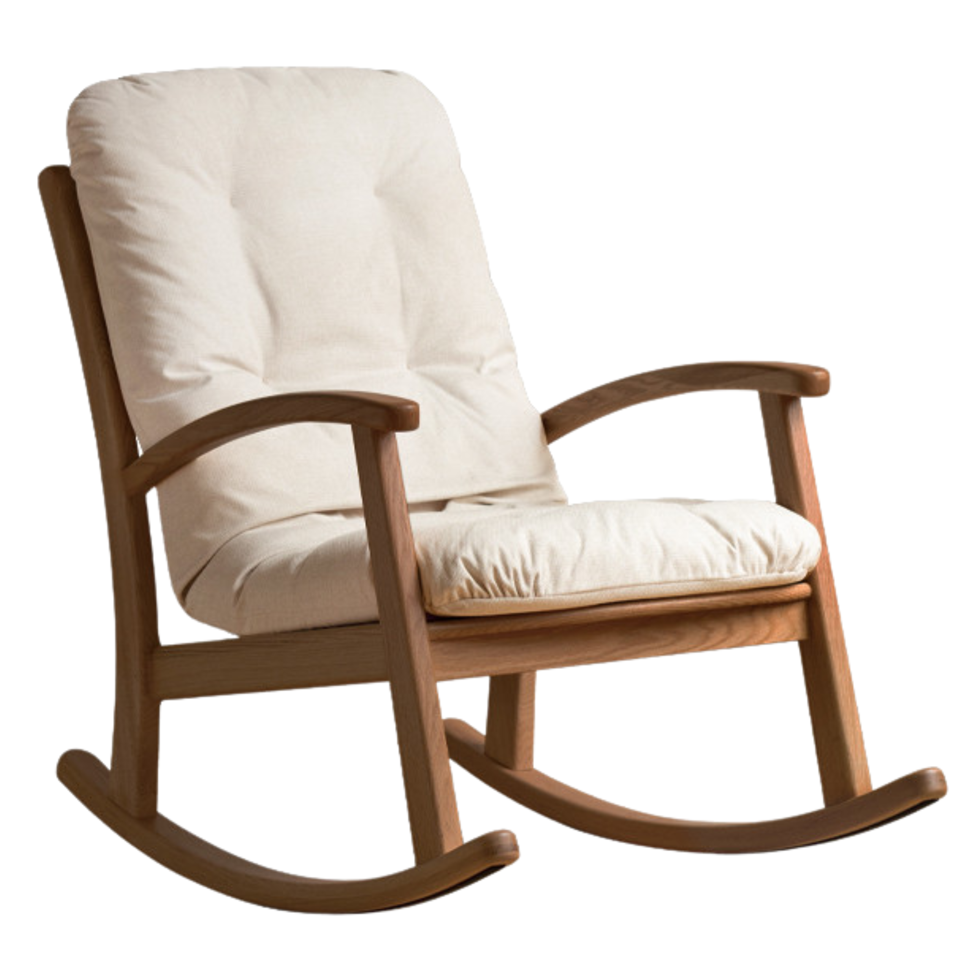 Oak Solid Wood Rocking Chair