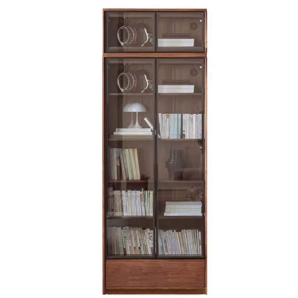 Black Walnut Solid Wood Bookshelf -USA