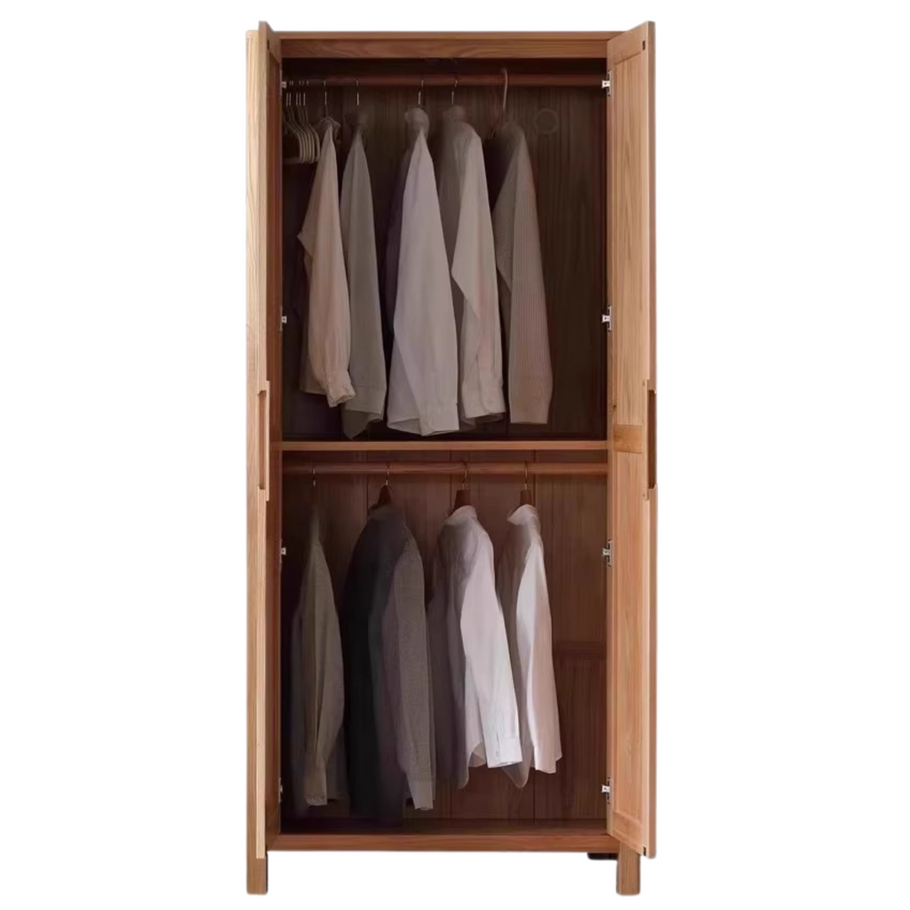 Oak solid wood Wardrobe-USA.