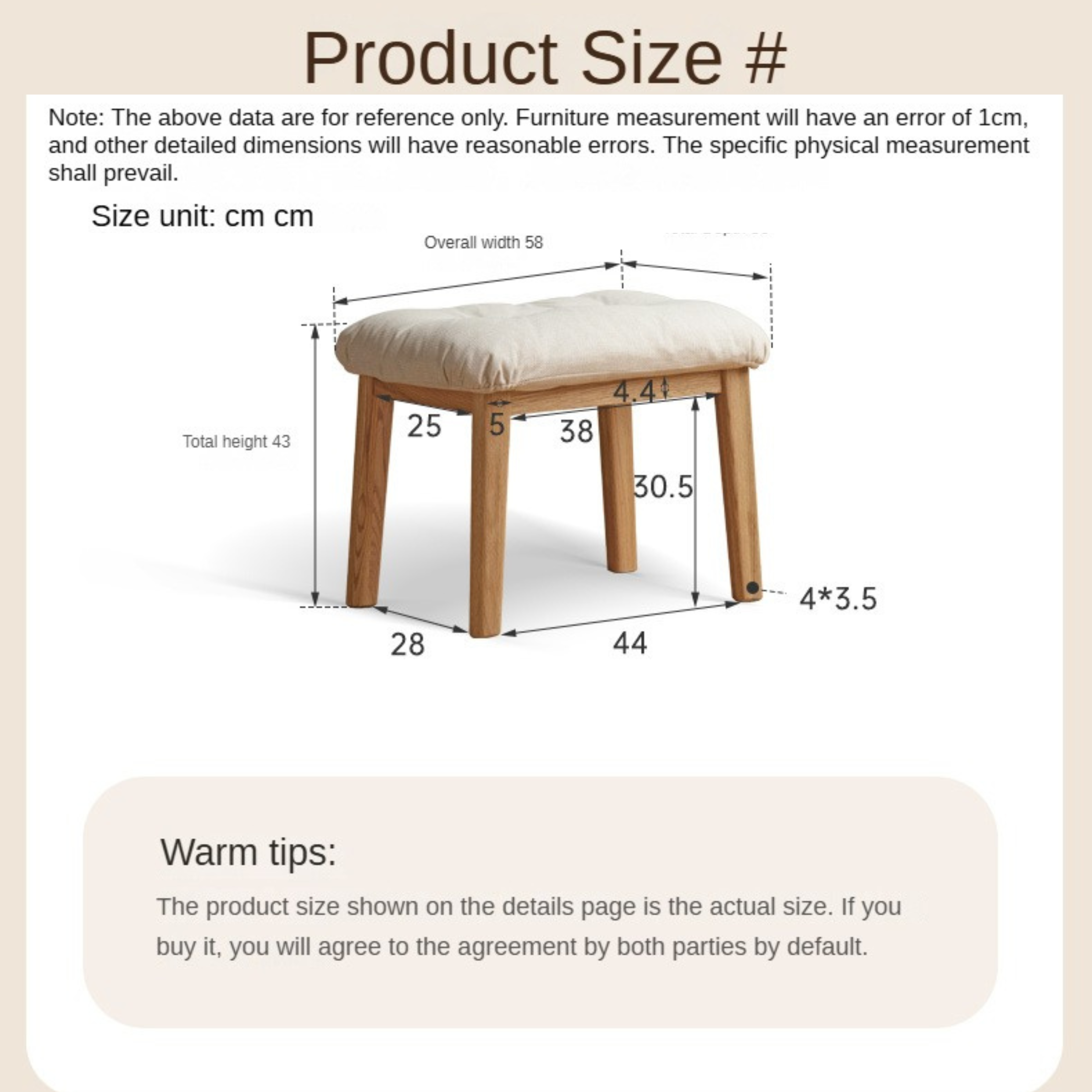 Oak Solid Wood Rocking Chair