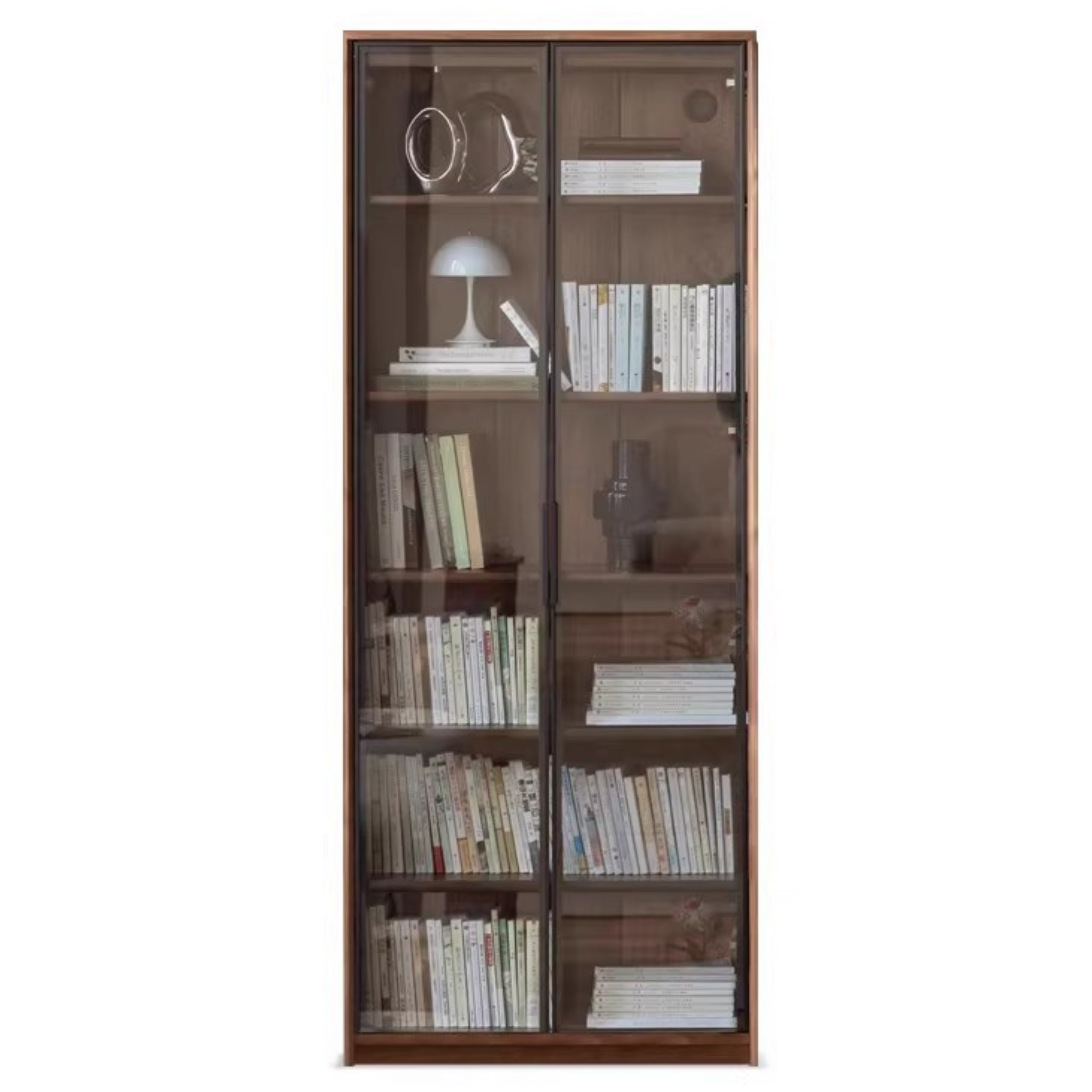 Black Walnut Solid Wood Bookshelf -USA