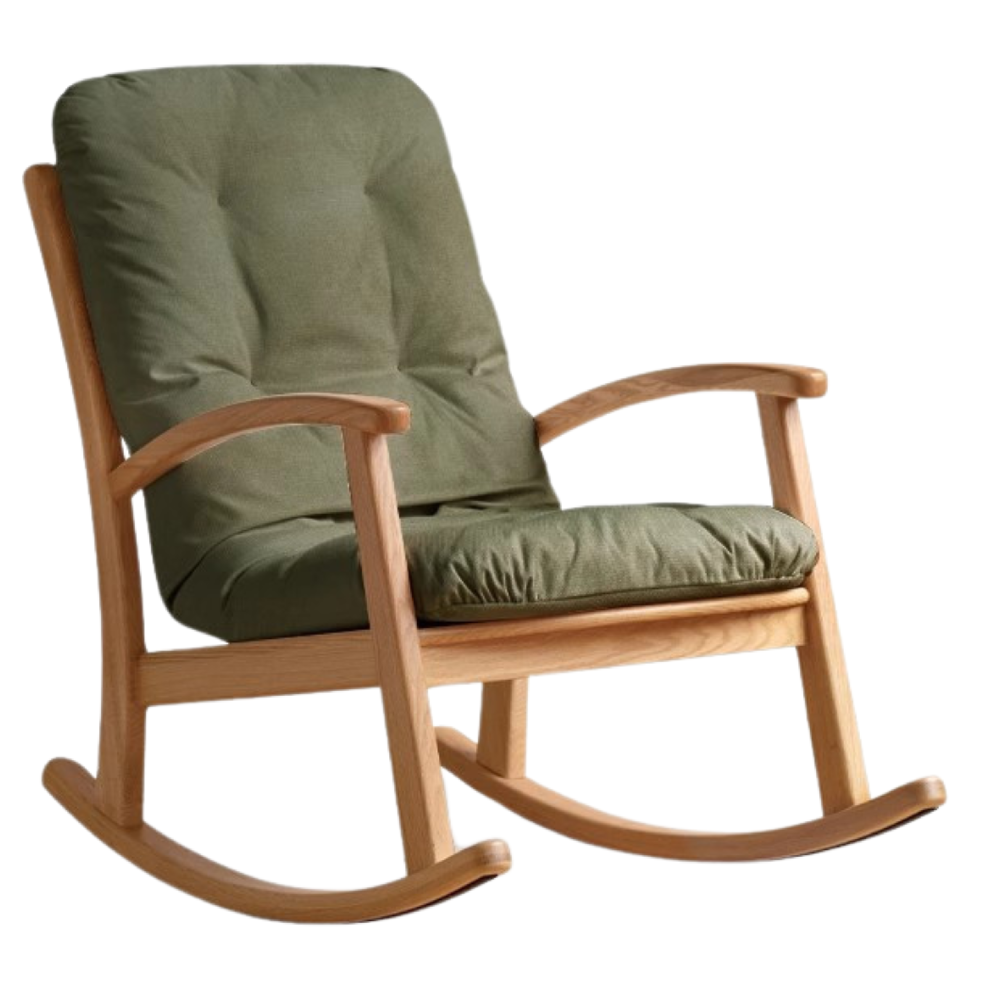 Oak Solid Wood Rocking Chair