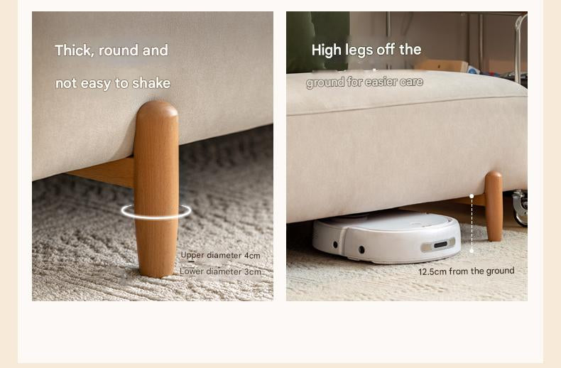 Fabric Modern Simple Double Sofa.