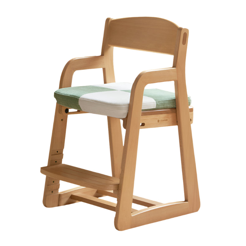 Beech Solid Wood Washable Kids Soft Chair