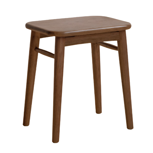 Black Walnut, Oak, Cherry, Rubberwood, Sandalwood Solid Wood Dressing Stool
